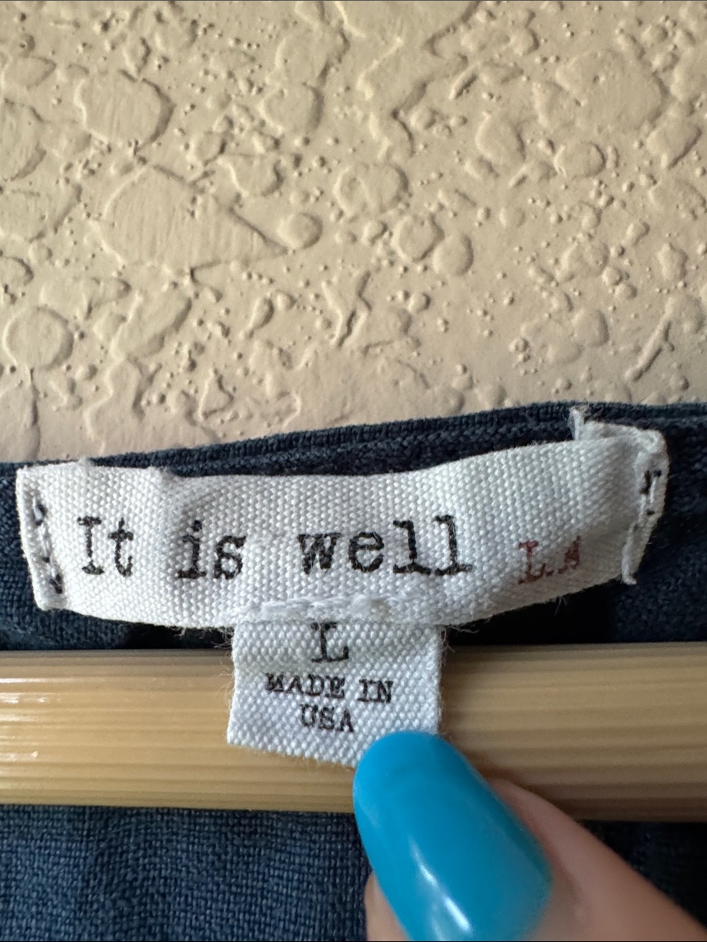 It is Well Linen Tank - Picture 2 of 4